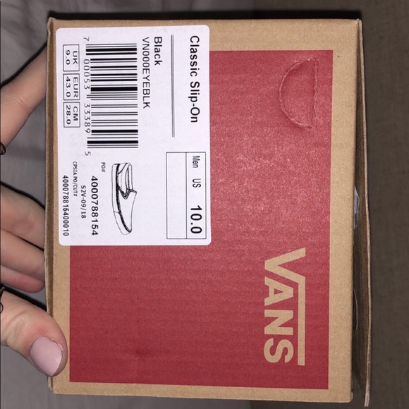 Black slip on vans - Picture 3 of 7